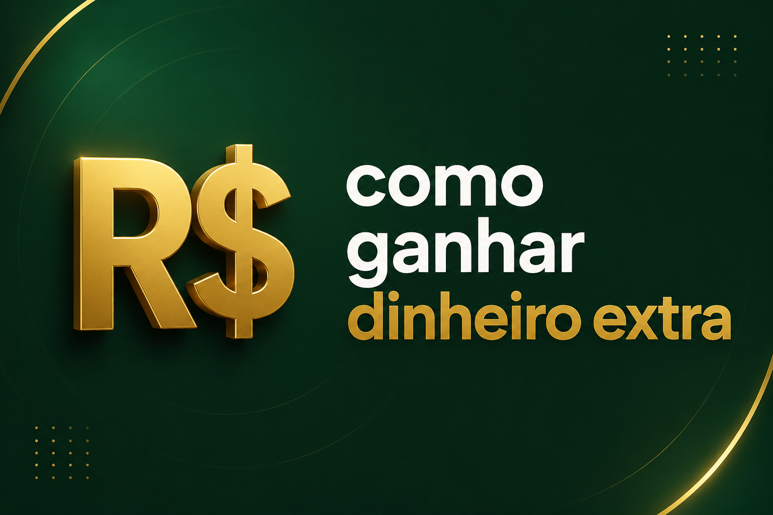 Como ganhar dinheiro extra na internet