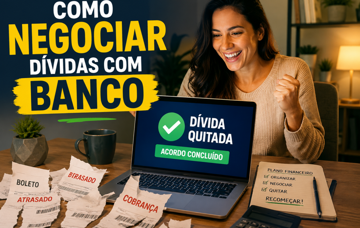 Como negociar dívidas com o banco