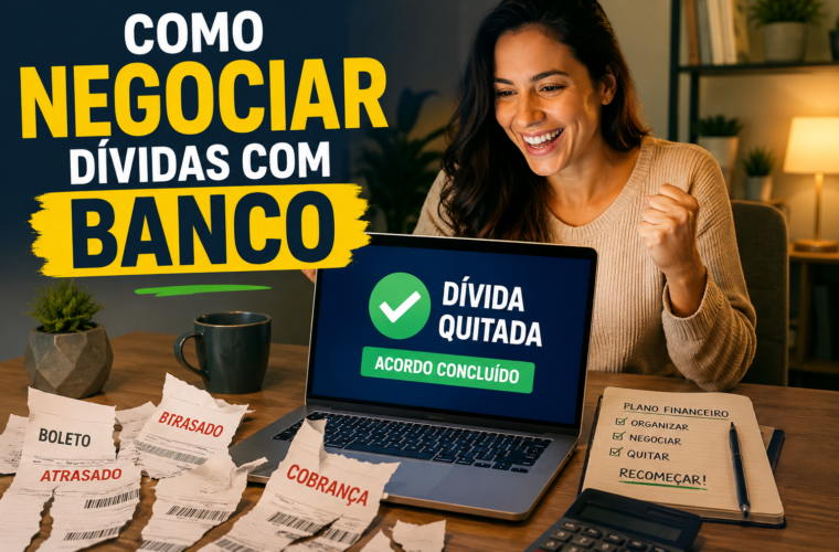 Como negociar dívidas com o banco