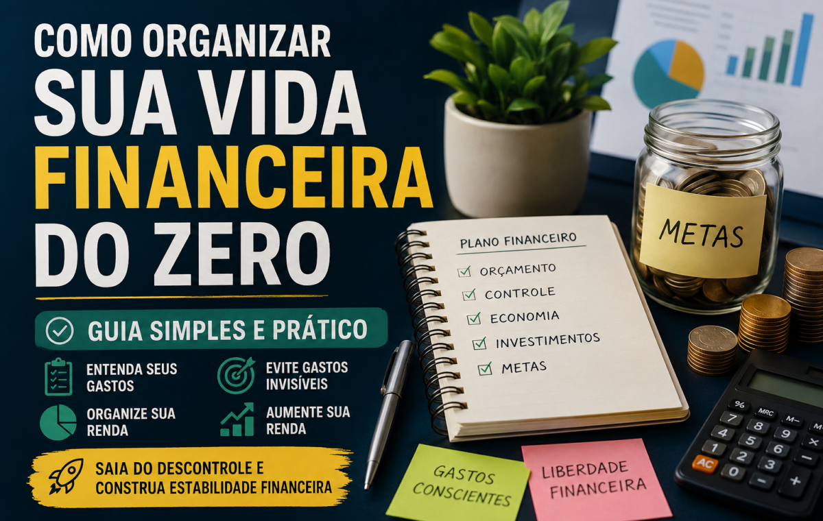Como organizar sua vida financeira do zero