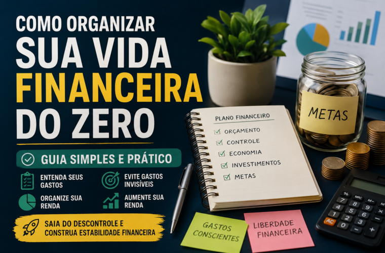 Como organizar sua vida financeira do zero
