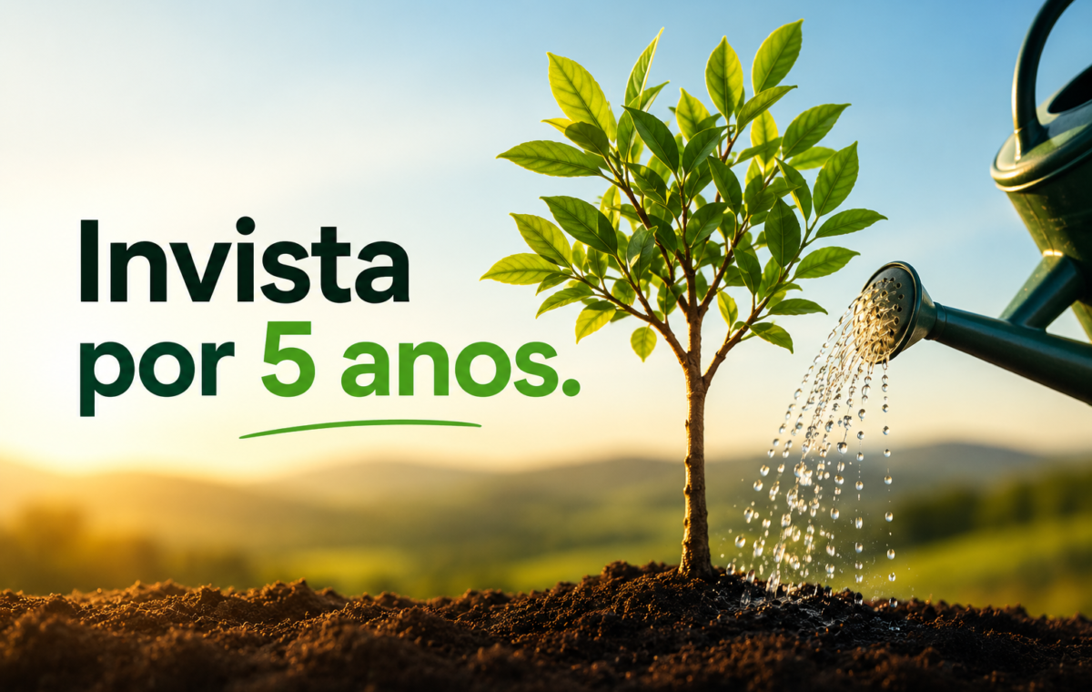 Invista por 5 anos