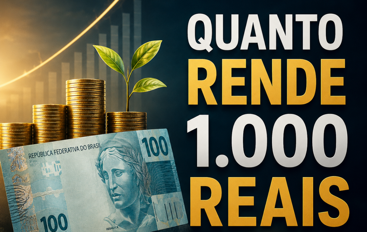 Quanto rende R$ 1.000,00
