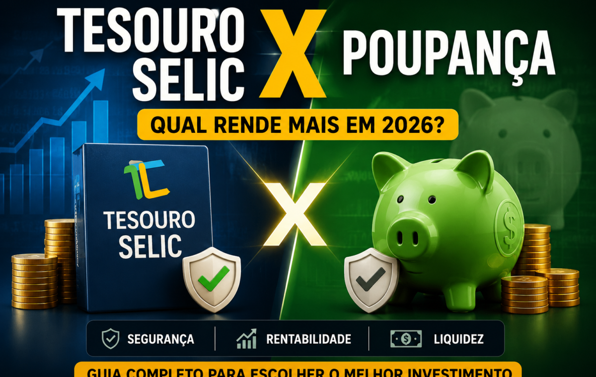 Tesouro Selic x Poupança