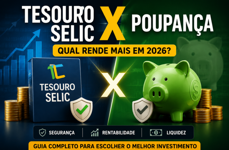 Tesouro Selic x Poupança