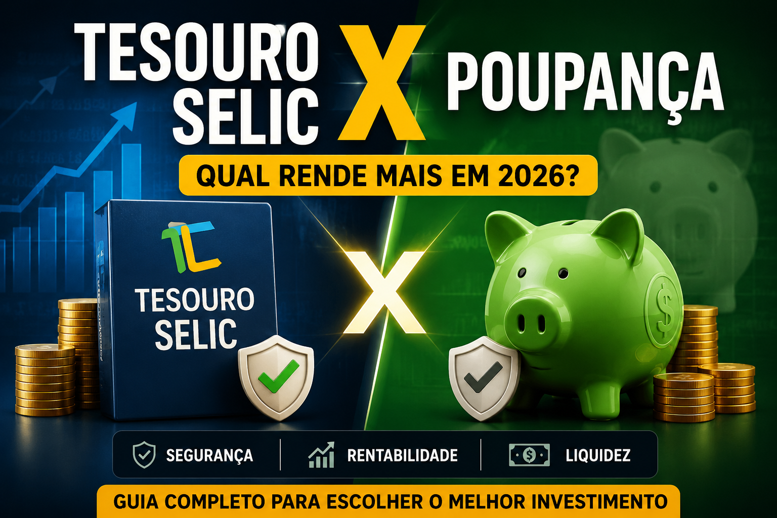 Tesouro Selic x Poupança