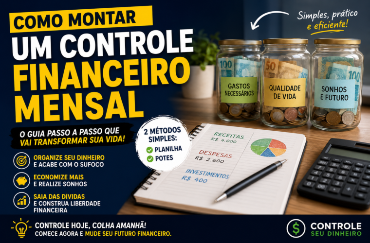 Como montar um orçamento mensal