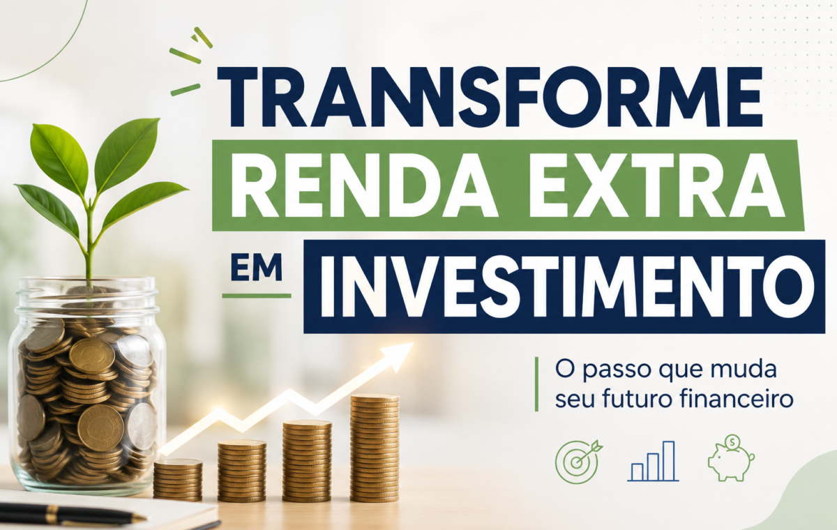 Como transformar renda extra em investimento