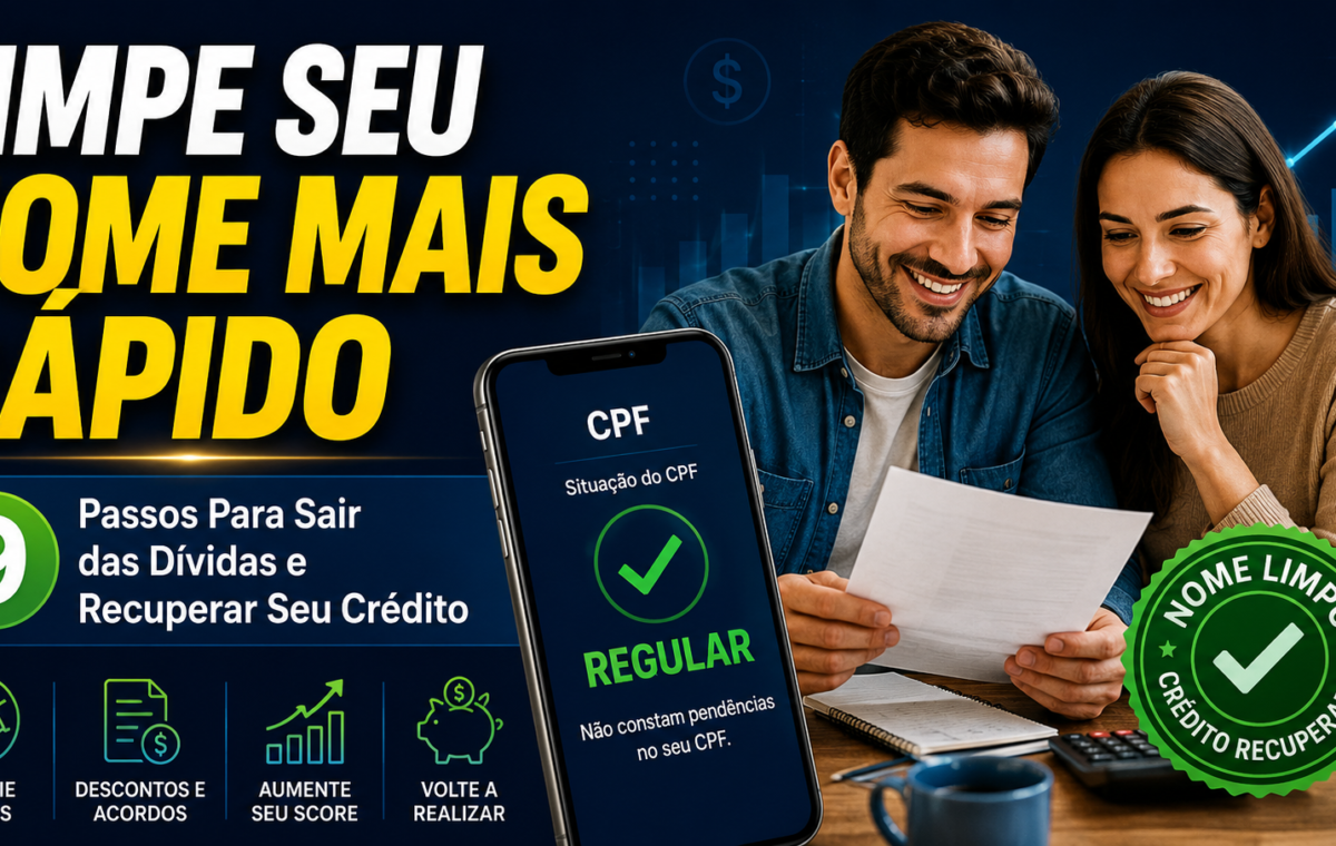 Limpe seu nome mais rápido