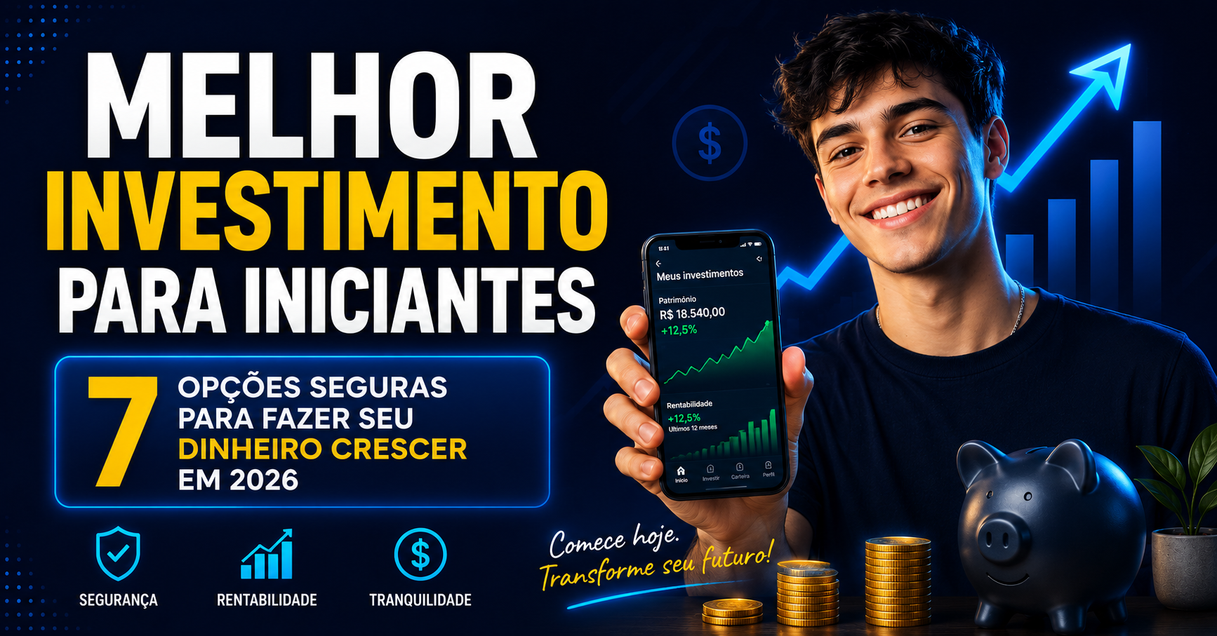Melhor investimento para iniciantes