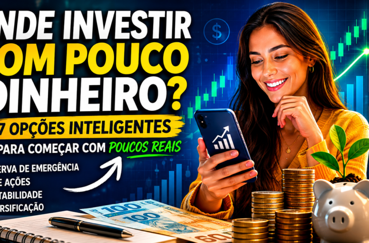 Onde investir com pouco dinheiro