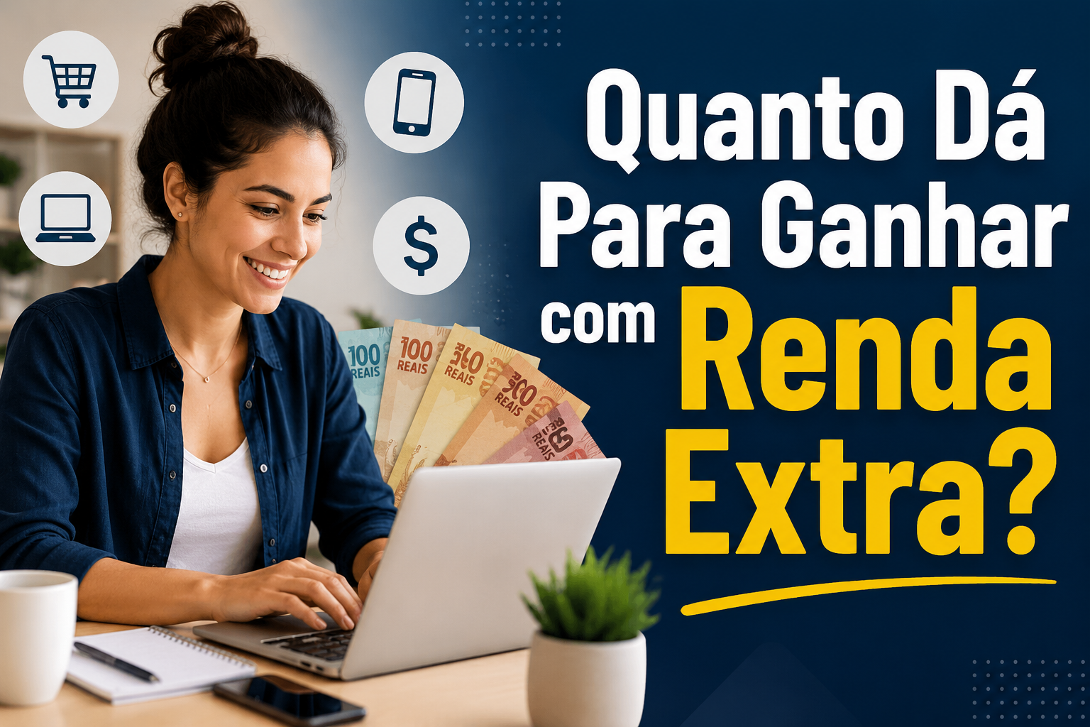 Quanto dá para ganhar com Renda Extra?