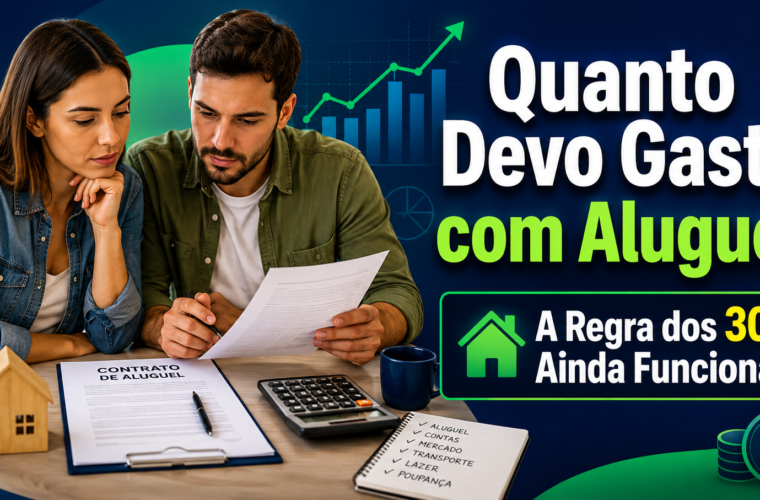 Quanto devo gastar de aluguel