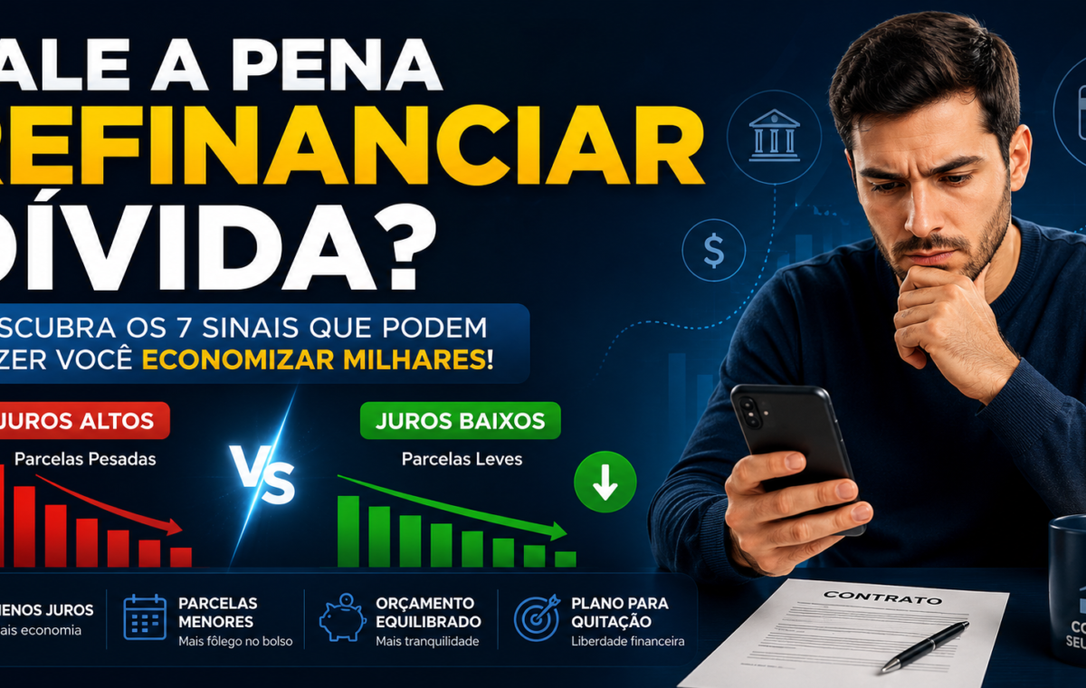Vale a pena refinanciar uma dívida?