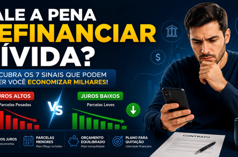 Vale a pena refinanciar uma dívida?